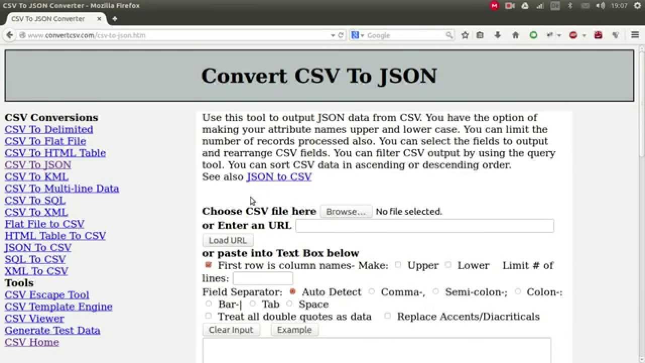 how to convert idx file to csv